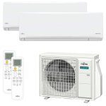 Fujitsu ASY3525U11MI-KN Aire Acondicionado Multisplit 2x1 Bomba de Calor Wi-Fi 2150/2924 Frigorías