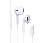 Klack Auriculares Intrauditivos por Cable con Conector USB Tipo C Blancos Klack Auriculares Intrauditivos por Cable con Conector USB Tipo C Blancos