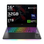 Laptop HP OMEN MAX 16-ah0002ns 16" Intel Core Ultra 7 255HX 32GB 1TB SSD RTX 5070 Ti Windows 11