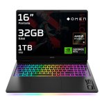 Portátil HP OMEN MAX Gaming 16-ak0000ns 16" AMD Ryzen AI 9 HX 375 32GB 1TB SSD RTX 5080 Windows 11