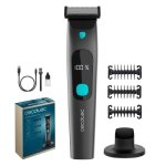 Rasoio Elettrico Viso Cecotec PrecisionCare OneShave Screen Senza Filo 90min Impermeabile 3 Pettini