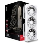 XFX SWIFT AMD Radeon RX 9070 XT Triple ventilateur 16 Go GDDR6 FSR 4 Blanc