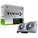 MSI GeForce RTX 5070 VENTUS 2X OC Grafikkarte 12GB GDDR7 Reflex KI RTX DLSS4 Raytracing