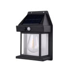 Klack Luz Solar de Pared con Sensor de Movimiento y 3 Modos, IP65 Impermeable para Exteriores Klack Luz Solar de Pared con Sensor de Movimiento y 3 Modos, IP65 Impermeable para Exteriores