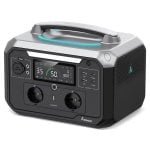 Energie-Station Ampace ANDES 600 Pro 584Wh 9 Anschluesse LiFePO4 Ultraschnelles Laden App-Steuerung LED-Licht Solar-kompatibel