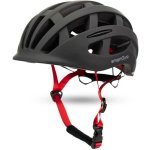 Casque urbain Smartgyro Smart Helmet avec éclairage pour scooters électriques Multi-tailles réglables M/L Noir