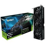 Scheda Grafica Palit GeForce RTX 5070 Infinity 3 OC 12GB GDDR7 Reflex 2 RTX AI DLSS4
