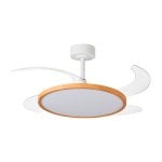 Bel Air Slim Dc 32w Ventilador De Techo 4 Aspas Retráctiles Blanco Bel Air Slim Dc 32w Ventilador De Techo 4 Aspas Retráctiles Blanco