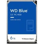 WD Blue 3,5 Zoll, 6 TB, 5400 U/min, 256 MB, CMR, SATA 3