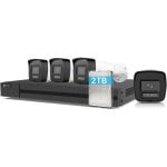 EZVIZ H3K PoE 4K Kit 4 UltraHD 4K Überwachungskameras + X5K NVR + 2TB EZVIZ H3K PoE 4K Kit 4 UltraHD 4K Überwachungskameras + X5K NVR + 2TB