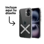 Cool Funda Magnética Transparente para iPhone 16 - Personalizable