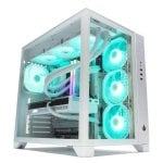 PcCom Ultimate Ryzen 7 9800X3D / 32 Go / 2 To M.2 / RTX 5080 + Windows 11 Pro - Blanc PcCom Ultimate Ryzen 7 9800X3D / 32 Go / 2 To M.2 / RTX 5080 + Windows 11 Pro - Blanc
