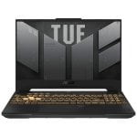 ASUS TUF Gaming F15 TUF507VV-LP189W Intel® Core™ i7 i7-13620H Ordinateur portable 39,6 cm (15.6") Full HD 16 Go DDR5-SDRAM 1 To SSD NVIDIA GeForce RTX 4060 Wi-Fi 6 (802.11ax) Windows 11 Home Noir, Gris ASUS TUF Gaming F15 TUF507VV-LP189W Intel® Core™ i7 i7-13620H Ordinateur portable 39,6 cm (15.6") Full HD 16 Go DDR5-SDRAM 1 To SSD NVIDIA GeForce RTX 4060 Wi-Fi 6 (802.11ax) Windows 11 Home Noir, Gris