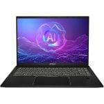 Ordinateur portable MSI Summit 16 AI Evo A2HMTG-042FR, processeur Intel Core Ultra 7 255 Go, SSD 32 Go, 1 To, écran tactile 16 pouces, clavier français