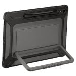 Samsung Robuste Outdoor-Hülle mit Ständer in Schwarz für Galaxy Tab S9 / Tab S9 5G Samsung Robuste Outdoor-Hülle mit Ständer in Schwarz für Galaxy Tab S9 / Tab S9 5G