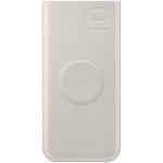 Tragbarer Akku Samsung 10.000 mAh mit 25 W Super-Schnellladung, kabellosem Laden, 2 Anschlüssen, Beige Tragbarer Akku Samsung 10.000 mAh mit 25 W Super-Schnellladung, kabellosem Laden, 2 Anschlüssen, Beige