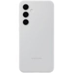 Custodia in silicone grigio Samsung per Galaxy S24 FE