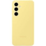 Samsung Funda de Silicona Amarilla para Galaxy S24 FE
