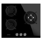 Cecotec Bolero Squad G 3200s Placa De Gas 6250W 3 Zonas Negro Cecotec Bolero Squad G 3200s Placa De Gas 6250W 3 Zonas Negro