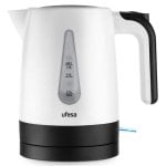 Bouilloire Ufesa Canyon 1L 1200W Blanche indicateur niveau d'eau