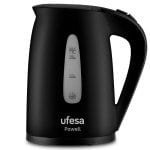Ufesa Powell Hervidora de Agua 1.7L 2200W Negra Ufesa Powell Hervidora de Agua 1.7L 2200W Negra