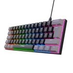 Trust GXT 867 Acira 60 Teclado Gaming Mecánico 60% RGB Switch Outemu Red Negro
