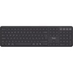 Clavier sans fil Bluetooth rechargeable multi-appareils Trust Vaiya, noir Clavier sans fil Bluetooth rechargeable multi-appareils Trust Vaiya, noir