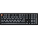 Keychron K10 Max QMK Teclado Mecânico Sem Fios Bluetooth Multi-Dispositivo Switch BROWN Cinzento Keychron K10 Max QMK Teclado Mecânico Sem Fios Bluetooth Multi-Dispositivo Switch BROWN Cinzento