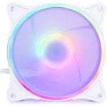 Alphacool Rise Aurora ARGB Ventilador Suplementario PWM 120mm Blanco Alphacool Rise Aurora ARGB Ventilador Suplementario PWM 120mm Blanco