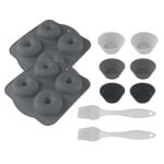 Cecofry SweetBake Pack Accessori Stampi in silicone per ciambelle e cupcake Cecofry SweetBake Pack Accessori Stampi in silicone per ciambelle e cupcake
