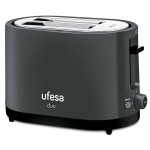 Tostadora Ufesa Duo 750W Dos Ranuras Gris Oscuro