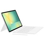 Samsung Book Cover AI Keyboard Case für Galaxy Tab S10 FE Plus Weiß Samsung Book Cover AI Keyboard Case für Galaxy Tab S10 FE Plus Weiß