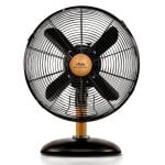 Ufesa Masachusets Mini Ventilador de Sobremesa 30cm 40W Negro/Madera Ufesa Masachusets Mini Ventilador de Sobremesa 30cm 40W Negro/Madera