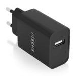 Aisens A110-0854 USB-Ladegerät, 10 W, hohe Effizienz, 5 V/2 A, Schwarz Aisens A110-0854 USB-Ladegerät, 10 W, hohe Effizienz, 5 V/2 A, Schwarz