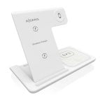 Aisens ASCH-15W3WC044-W 15W 3-in-1 USB-C Kabelloses Ladegerät Weiß Aisens ASCH-15W3WC044-W 15W 3-in-1 USB-C Kabelloses Ladegerät Weiß