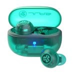 JLab Go Pop ANC Auriculares Bluetooth TWS con Cancelación Activa de Ruido Verde Azulado Transparente JLab Go Pop ANC Auriculares Bluetooth TWS con Cancelación Activa de Ruido Verde Azulado Transparente