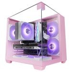 Mars Gaming Mc-visionm Caja Pc Compacta Microatx Triple Cristal Templado Doble Cámara Rosa Mars Gaming Mc-visionm Caja Pc Compacta Microatx Triple Cristal Templado Doble Cámara Rosa