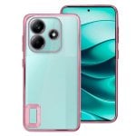 Carcasa COOL para Xiaomi Redmi Note 14 5G Borde Metalizado (Rosa) Carcasa COOL para Xiaomi Redmi Note 14 5G Borde Metalizado (Rosa)