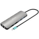 I-Tec Docking Station USB-C Metal Nano 2x Monitores Externos + Power Delivery 100 W I-Tec Docking Station USB-C Metal Nano 2x Monitores Externos + Power Delivery 100 W