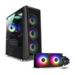 Desktop PC Racing D5 Highlander AMD Ryzen 7 9700X 64GB 2TB SSD RTX 5070 Windows 11 Pro WiFi