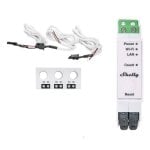 Relais Wi-Fi Shelly Pro 3EM-3CT63 Suivi de l’énergie Connectivité Wi-Fi Ethernet Montage DIN Triphasé