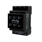 Shelly LAN Switch Conmutador Ethernet de Montaje en Riel DIN con 5 Puertos RJ-45 Negro