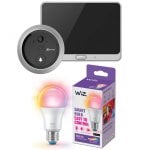 Judas WiFi EZVIZ DP1C 720P avec détection de mouvement + ampoule LED intelligente Wiz RGB WiFi Judas WiFi EZVIZ DP1C 720P avec détection de mouvement + ampoule LED intelligente Wiz RGB WiFi
