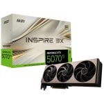 MSI GeForce RTX 5070 Ti INSPIRE 3X OC 16GB GDDR7 Reflex 2 RTX AI DLSS4 MSI GeForce RTX 5070 Ti INSPIRE 3X OC 16GB GDDR7 Reflex 2 RTX AI DLSS4