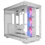 Mars Gaming MC-REV Torre ATX Doble Cristal Templado 3x Ventiladores ARGB Blanca Mars Gaming MC-REV Torre ATX Doble Cristal Templado 3x Ventiladores ARGB Blanca