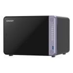 NAS Torre QNAP 6 bahías 4GB DDR4 2x10GbE Alpine AL-524 PCIe USB 3.2 TS-632X-4G