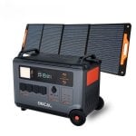 OSCAL PowerMax 3600 Central Eléctrica Portátil de 3600Wh + 1 Panel Solar de PM200Pro 200W