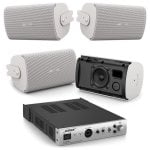 Bose AudioPack Pro S4 White Solução Completa Profissional para Música Ambiente Bose AudioPack Pro S4 White Solução Completa Profissional para Música Ambiente