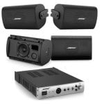Bose AudioPack Pro S4B Black Solução Completa Profissional para Música Ambiente Bose AudioPack Pro S4B Black Solução Completa Profissional para Música Ambiente