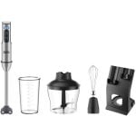 Frullatore a immersione Grunkel BM-2000SET con funzione turbo, 2000 W, include accessori in acciaio inossidabile